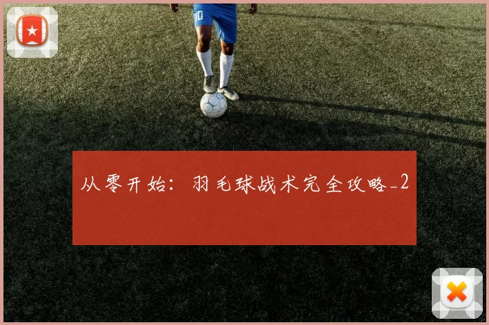 从零开始：羽毛球战术完全攻略_2